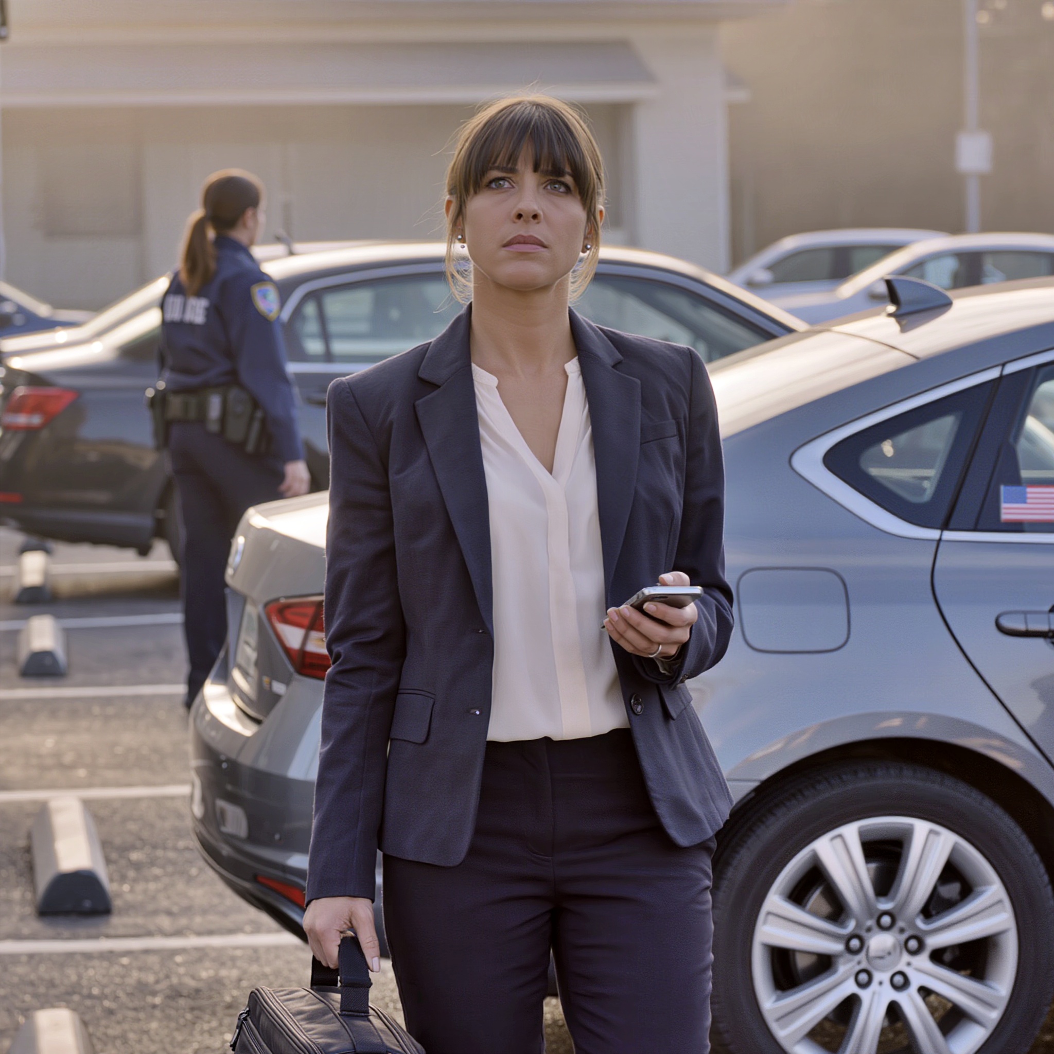 My brand-new car disappeared after one night, and then my parents said they had given the keys to my sister… I walked outside and only saw an empty parking spot, my shiny new car was gone. My mother laughed and said, “We gave the spare key to your sister, she needs a reliable car.” In the past few years, she has already wrecked four cars. I only said, “Okay, give me a moment.” And I called the police directly.