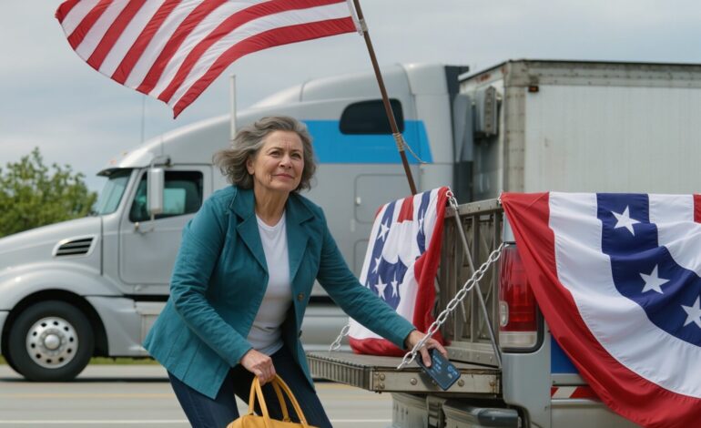 My son-in-law insisted my car needed to be checked “for safety” before my weekend trip. When I went to pick it up, I dropped my purse—and as I bent down, I spotted a small device hidden underneath. I didn’t confront him. I quietly removed it and attached it beneath a semi-truck that was already on the road. The next day, I got a strange call…