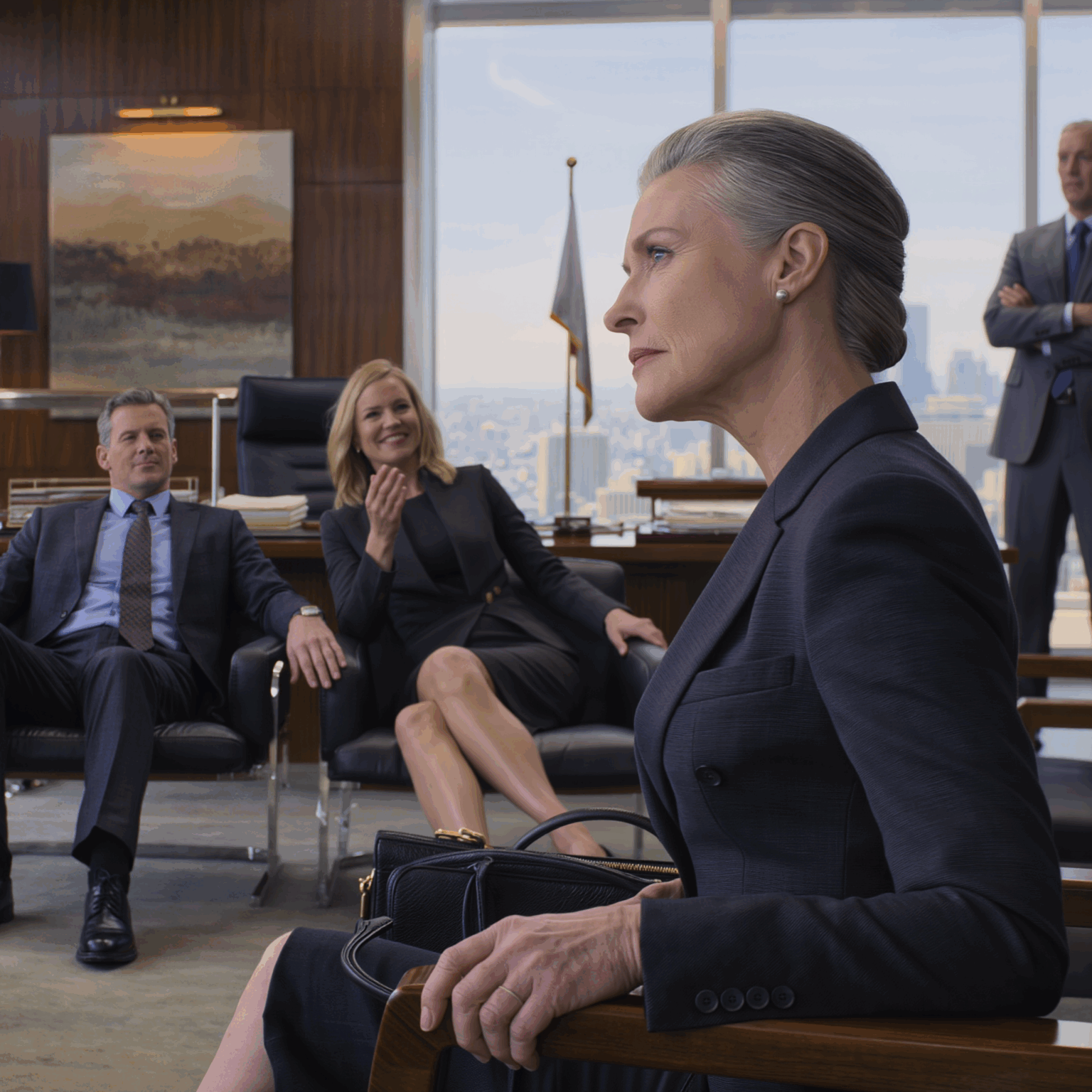 When my husband passed away, his wealthy boss called me and said : “I found something. Come to my office right now.” Then he added : “And don’t tell your sonor your DIL. You could be in danger.” When I got there and saw who was standing at the door, I froze.