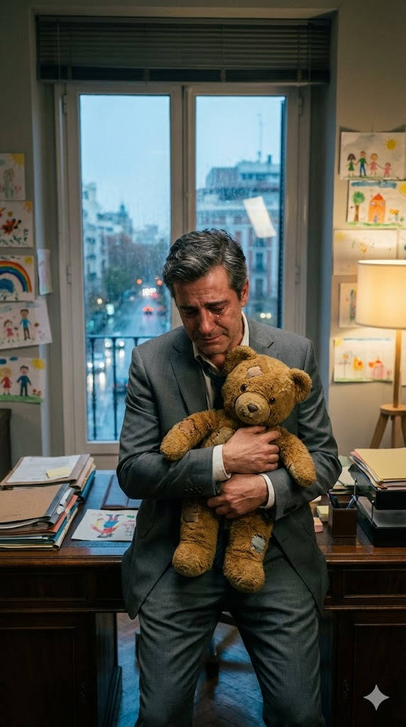 My Daughter Tried to Pay Our Rent with a Teddy Bear… and Melted a Millionaire’s Heart