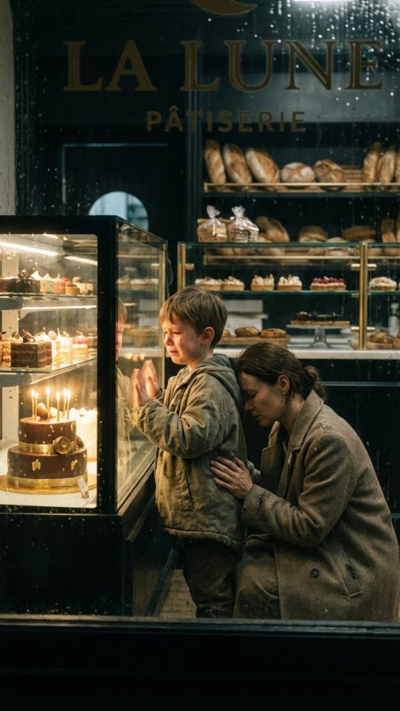 Seeing the boy cry over an expensive cake, the CEO quietly paid for it, only to receive a rejection from the poor mother.