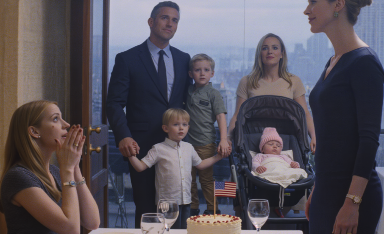 “At 34 and still single?” my sister announced at Mom’s birthday lunch. “You’ll die alone with no family.” Everyone nodded sadly. Dad added, “Such a waste.” I just smiled and checked my watch. The restaurant doors opened. My husband, a renowned surgeon, walked in with our five-year-old twins. Behind them, a nanny carried our six-month-old. My sister’s jaw dropped when my husband said…