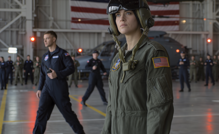 ‘The rescue commander said, ‘Is there a pilot capable?’ and she quietly stood up, leaving everyone stunned.’