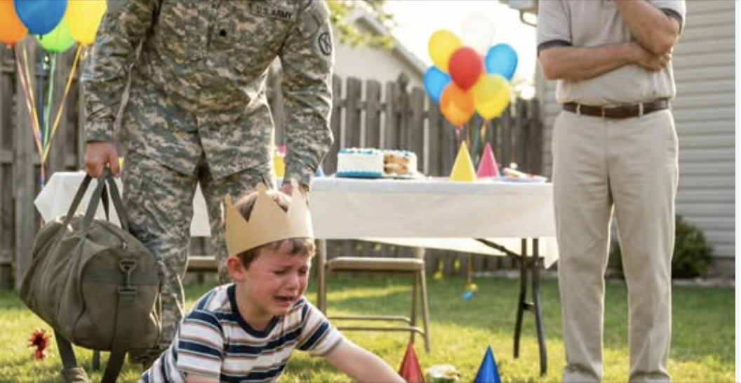 On my son’s fifth birthday, I bought him a superhero action figure. He ran excitedly to his grandfather and proudly said, “This is my dad! My dad is a superhero.” His grandfather’s face darkened with anger—at that exact moment, my husband walked through the door, and everything changed. – life magazine