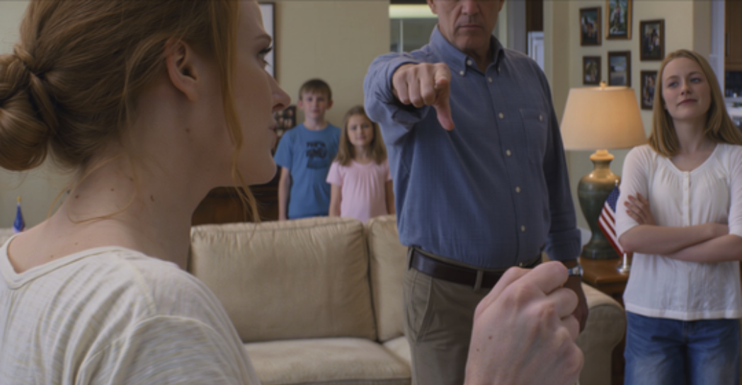 My dad kicked me out of the house and demanded I “get on my knees and apologize” to my sister and her two kids, then called them “the real pride of the family” — I only said two words, “OK then,” vanished the next morning, and 15 minutes later the whole house started… panicking because something suddenly “shut off.”