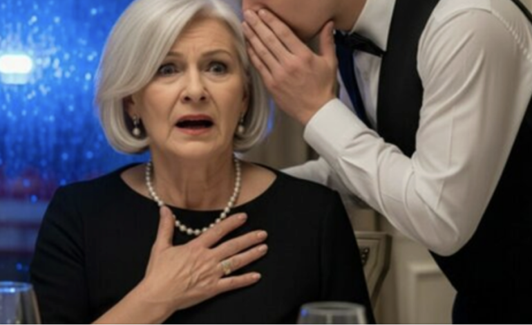 “Ma’am… please don’t drink what they ordered for you.” the waiter whispered…My entire body went cold.