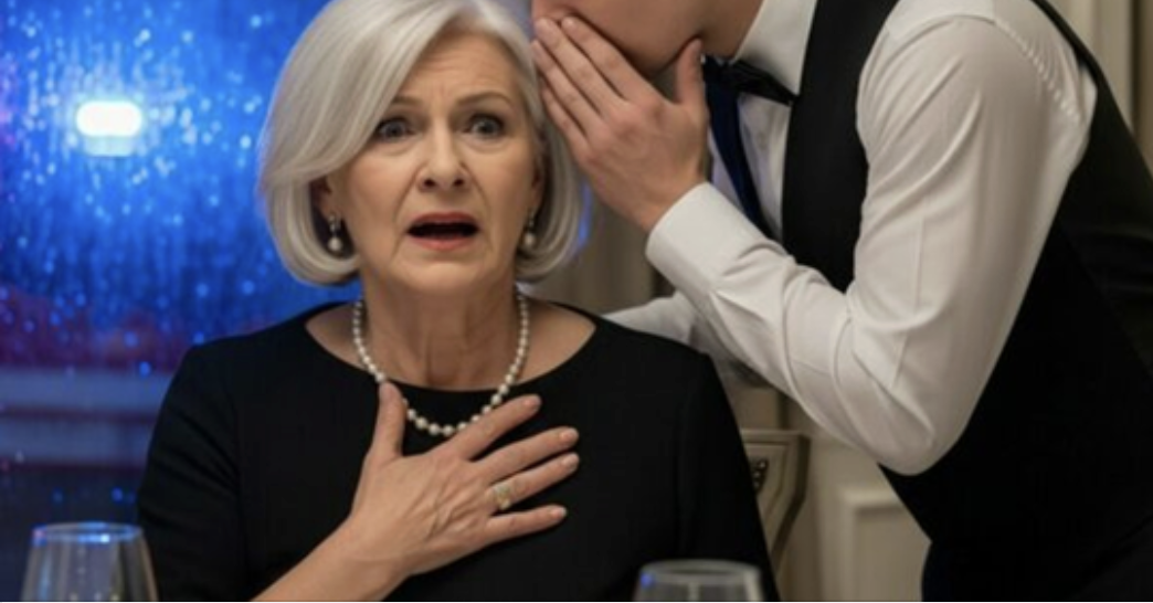 “Ma’am… please don’t drink what they ordered for you.” the waiter whispered…My entire body went cold.