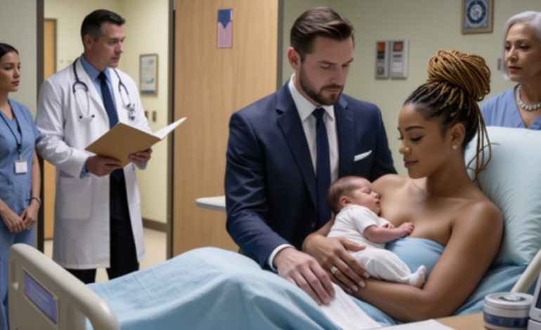 My husband refused to sign our baby’s birth certificate at the hospital. He stepped back. He questioned everything. But then… the doctor walked in.