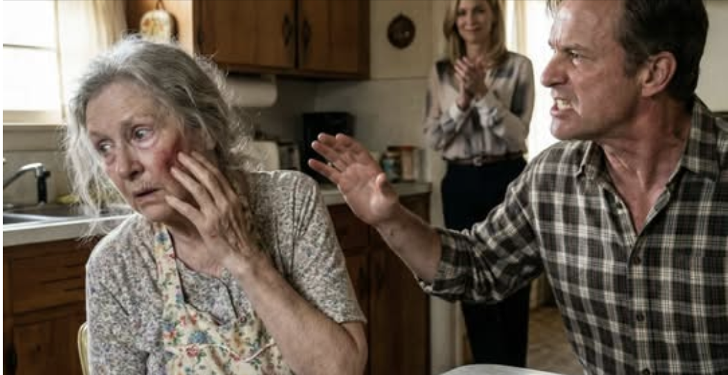 I refused to give my son the money from selling the farm. He slapped me and screamed, “Get this old woman out of here!” My daughter-in-law clapped her hands in satisfaction. Trembling, I went into my room. Ten minutes later, the doorbell rang. When he saw who was standing there, he collapsed to his knees, sobbing and begging for forgiveness…