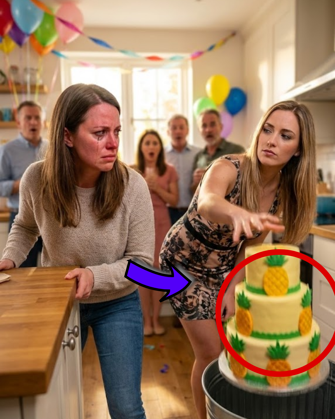 She Threw My Daughter’s $280 Birthday Cake in the Trash… And That’s the Day I Walked Out on My Family