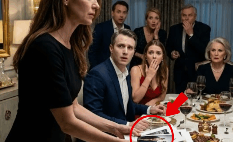 I Crashed My Husband’s Family Dinner… With Our Wedding Photos