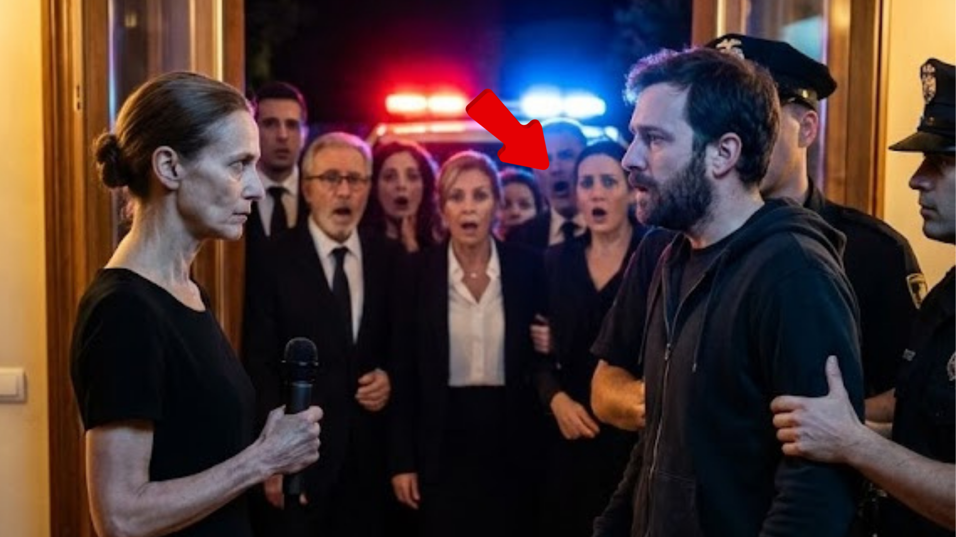 “My Husband Died Last Year. Tonight He Walked Into His Own Memorial.”