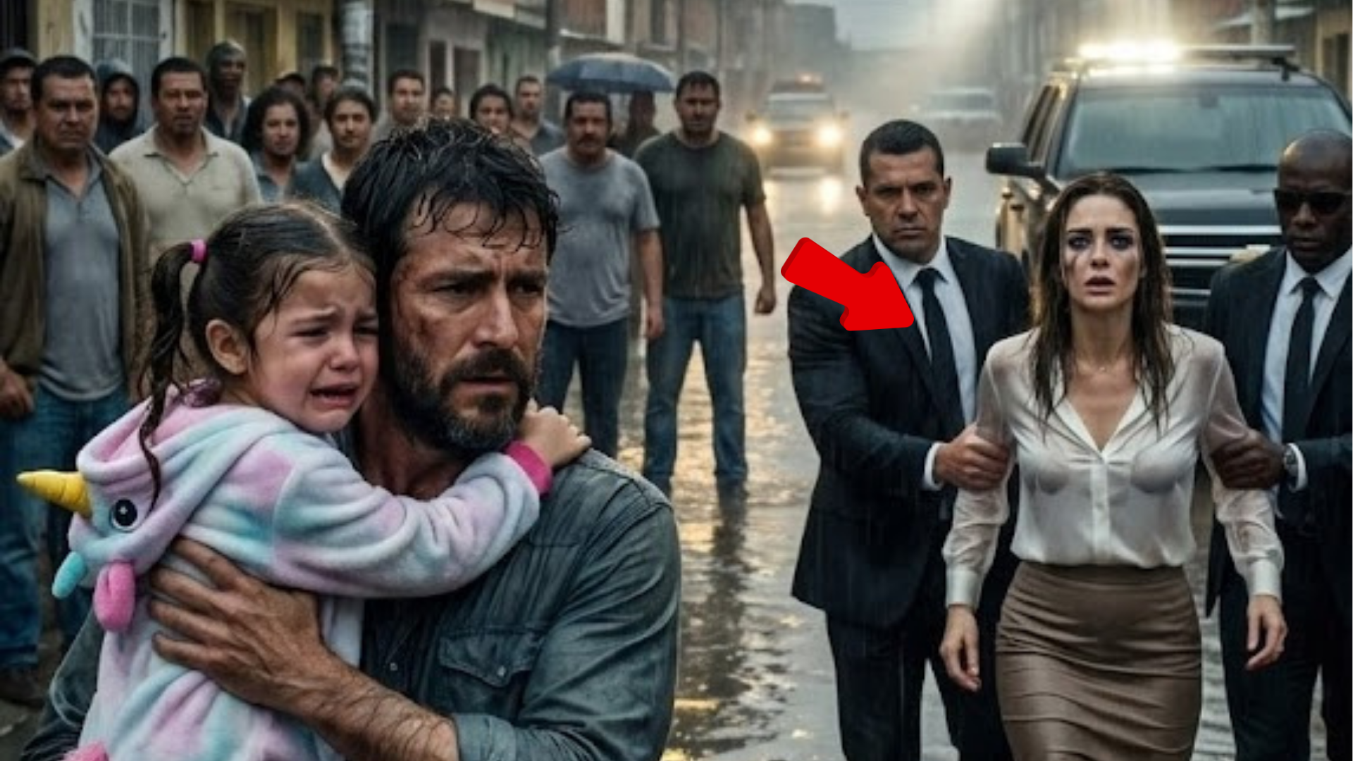 The Night I Saved a Stranger… And Found Out She Was the Billionaire Destroying My Home