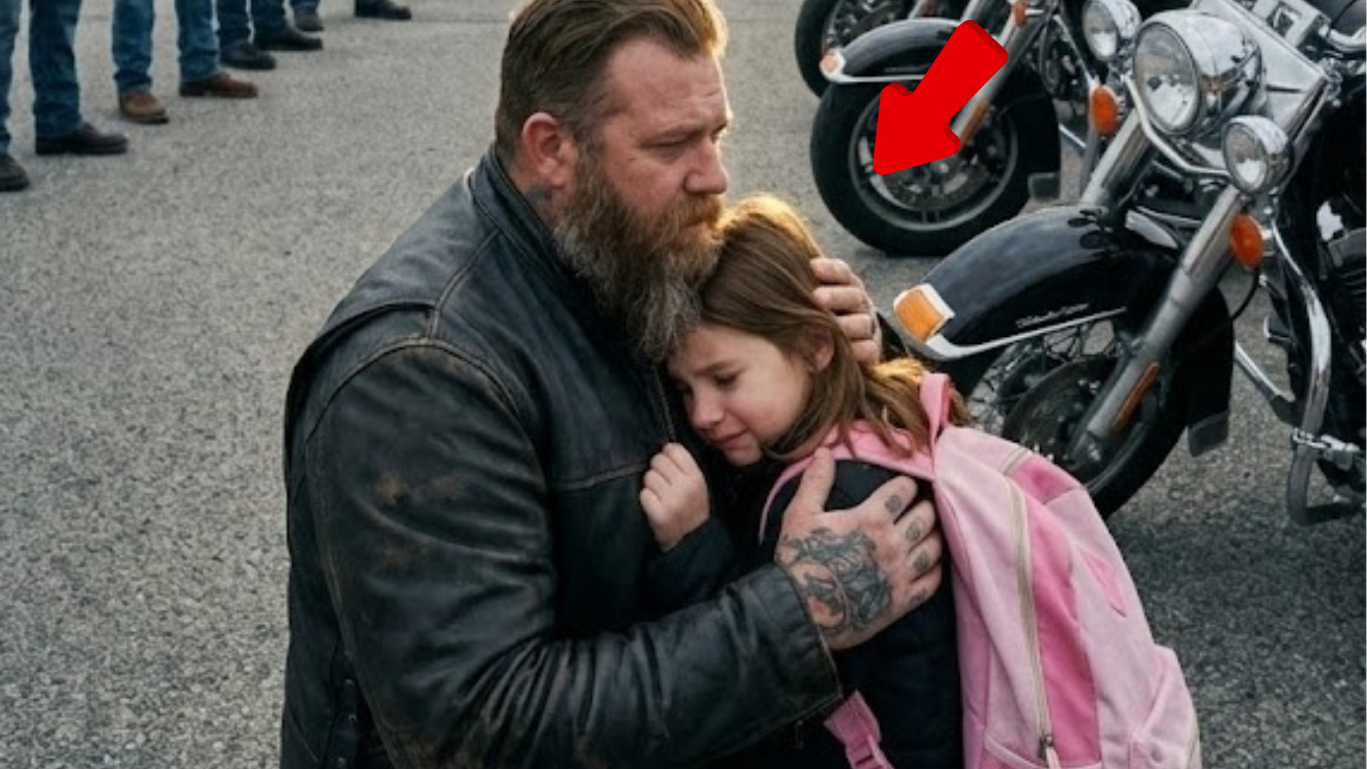 The Day 200 Bikers Lined Up for One Little Girl