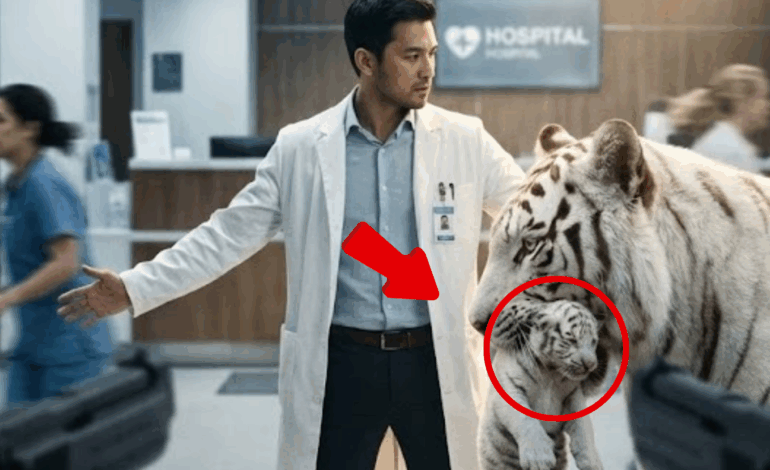 The Day a White Tiger Walked Into Our ER And Chose Me