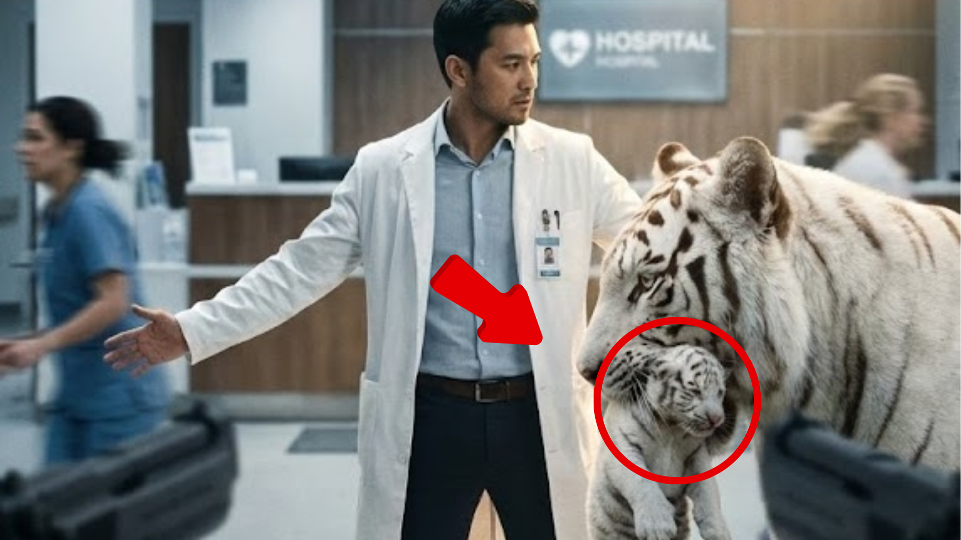 The Day a White Tiger Walked Into Our ER And Chose Me