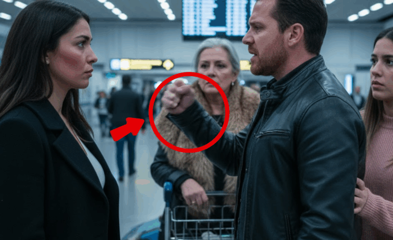 “He Slapped Me at the Airport… So I Turned Him Into a Beggar”