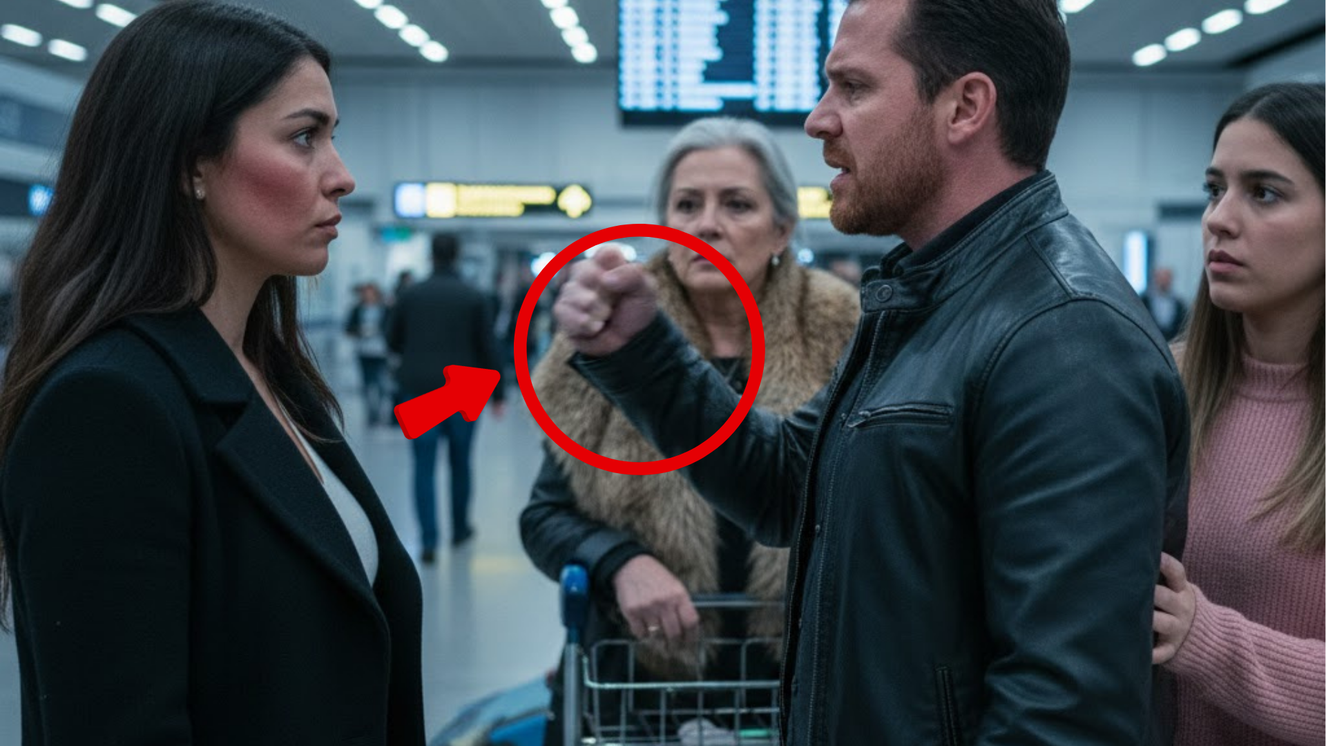 “He Slapped Me at the Airport… So I Turned Him Into a Beggar”