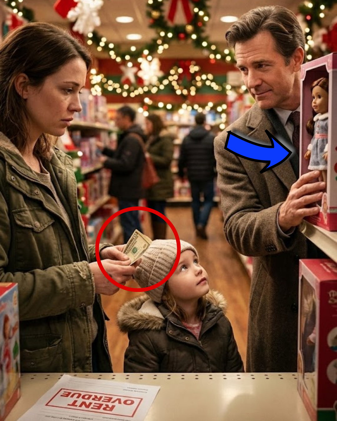 I Walked into a Toy Store with $10. I Walked Out with a Doll, a Billionaire… and a New Family.