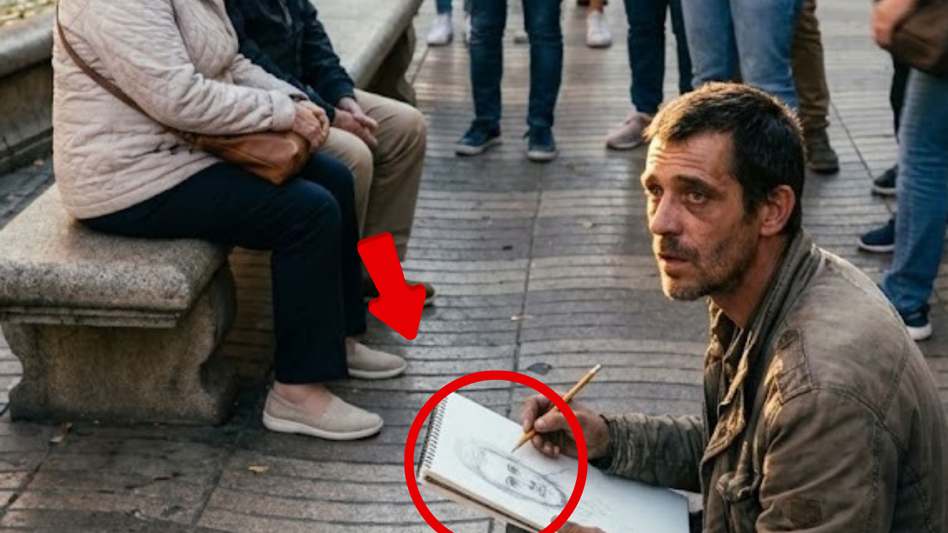 “I Was Homeless on This Street. Today, People Line Up for My Drawings.”