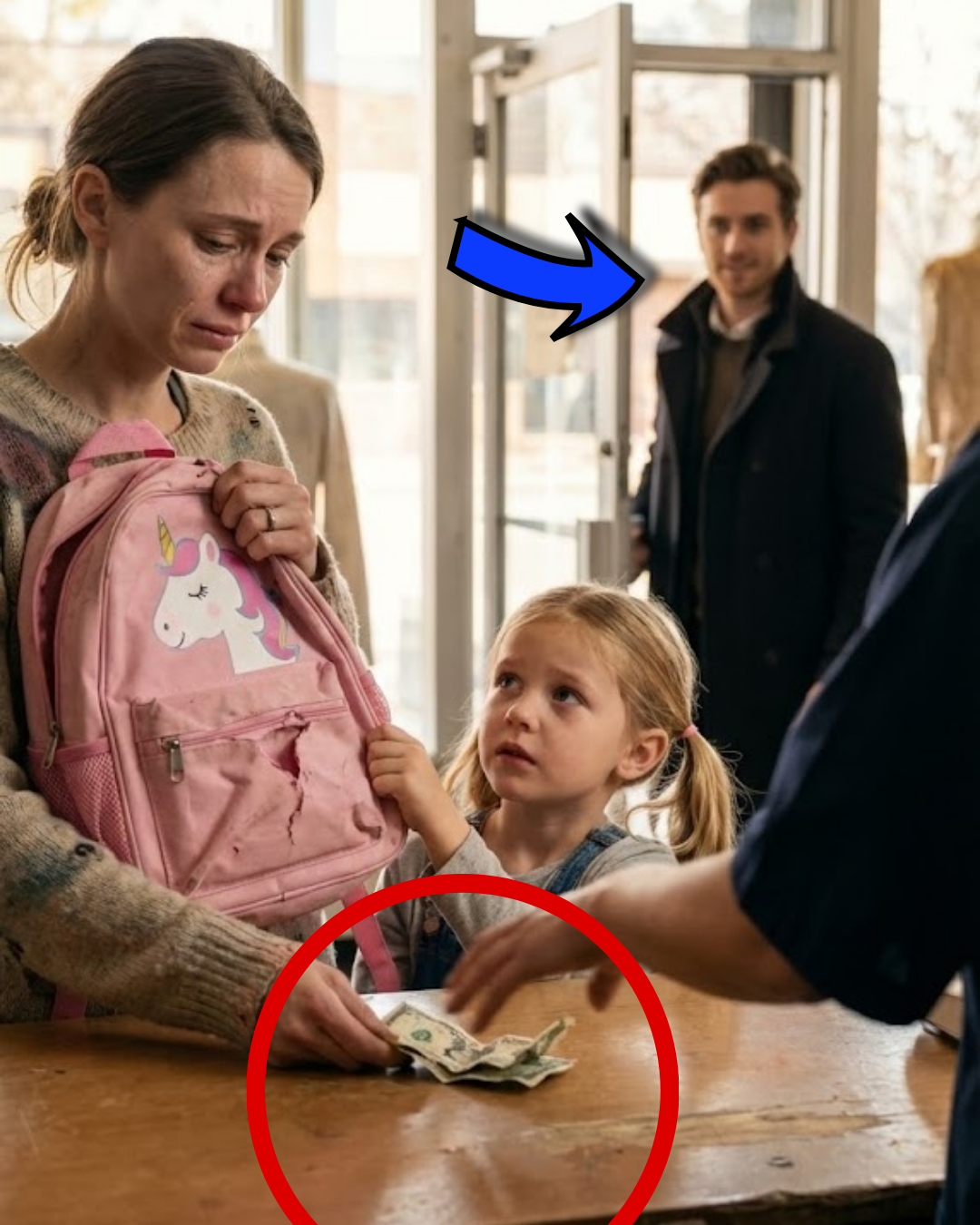 He Bought My Daughter a Backpack… And Ended Up Becoming Her Dad