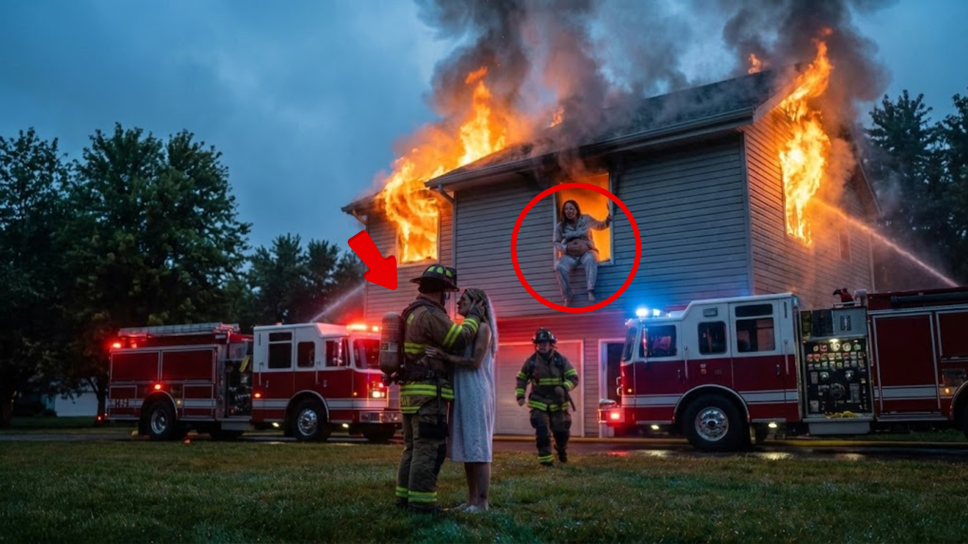 I SMELLED SMOKE AT 3 A.M. AND KNEW MY FIREFIGHTER HUSBAND WASN’T MY HERO