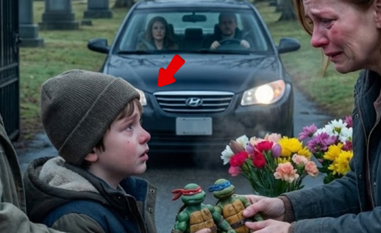 THE BOY I MET IN A CEMETERY NEVER LEFT WITH HIS PARENTS