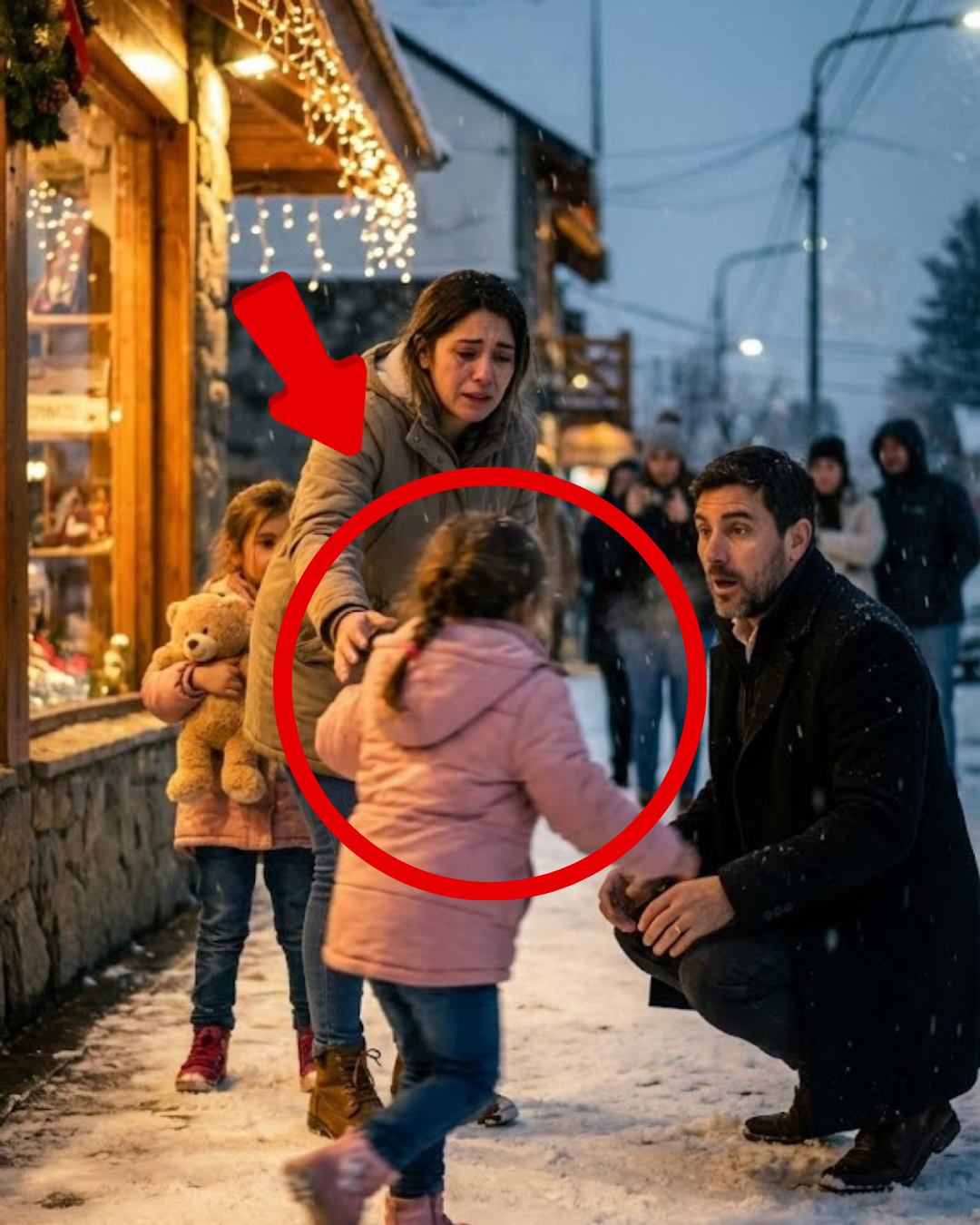 “The Night My Daughters Pointed at a Stranger and Said: ‘Mom… That’s Our Dad.’”