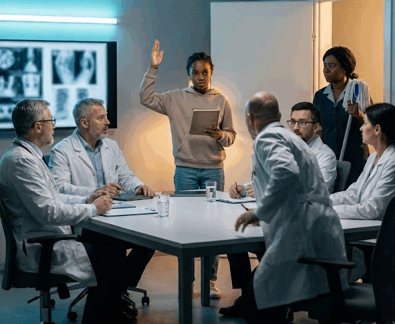 I Was the Cleaner’s 14-Year-Old Daughter. That Night, I Brought 100 Doctors to Their Knees