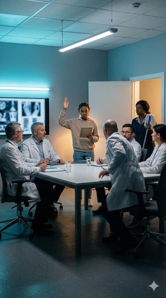 I Was the Cleaner’s 14-Year-Old Daughter. That Night, I Brought 100 Doctors to Their Knees