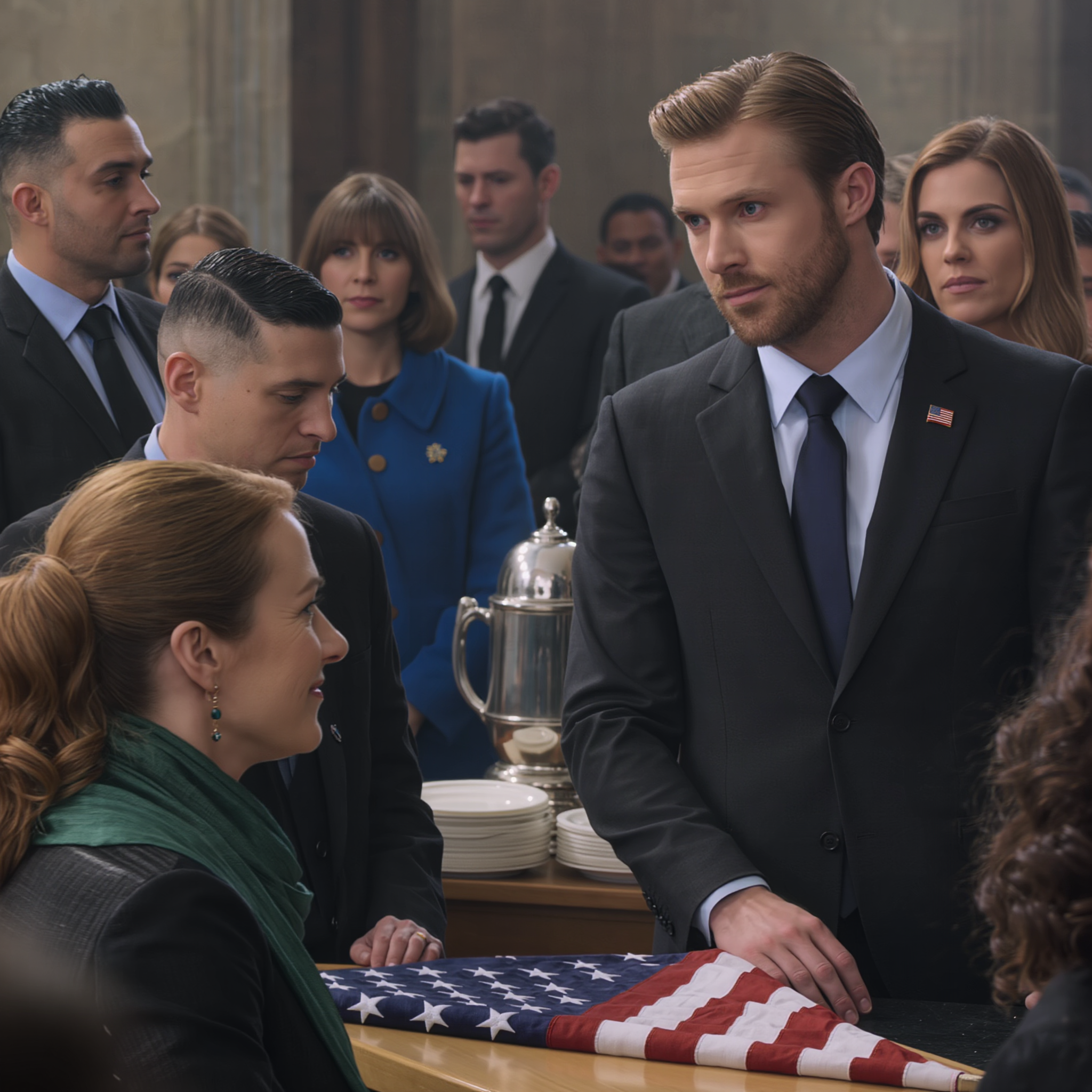 Seven years ago, the woman I was about to marry left me for my successful, well-connected brother. Today, at our father’s funeral, he walked in with her—confident, polished, and smug. She leaned in and whispered, “So… I won, didn’t I?” I stayed calm and said just one sentence: