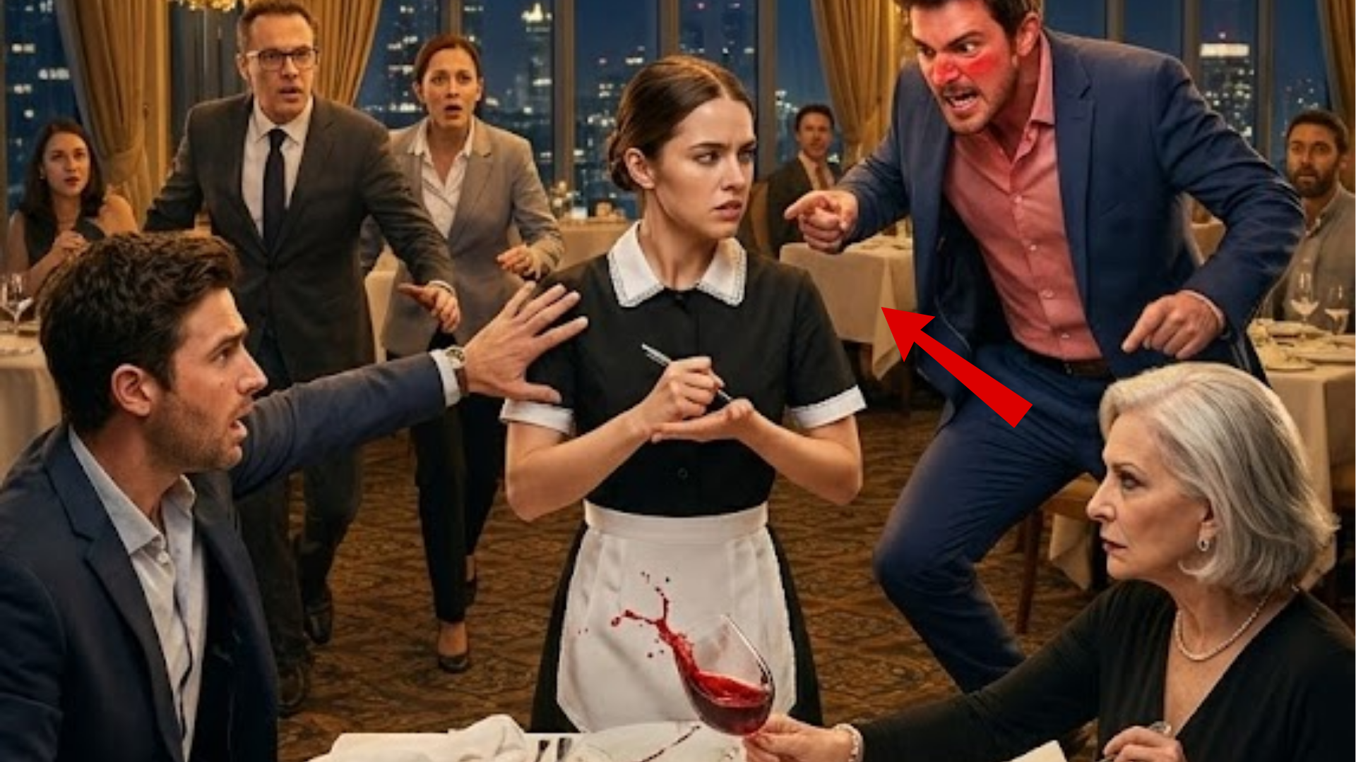 I WAS JUST A SHY WAITRESS… UNTIL ONE SIGNED “GOOD EVENING” BLEW UP A BILLIONAIRE FAMILY