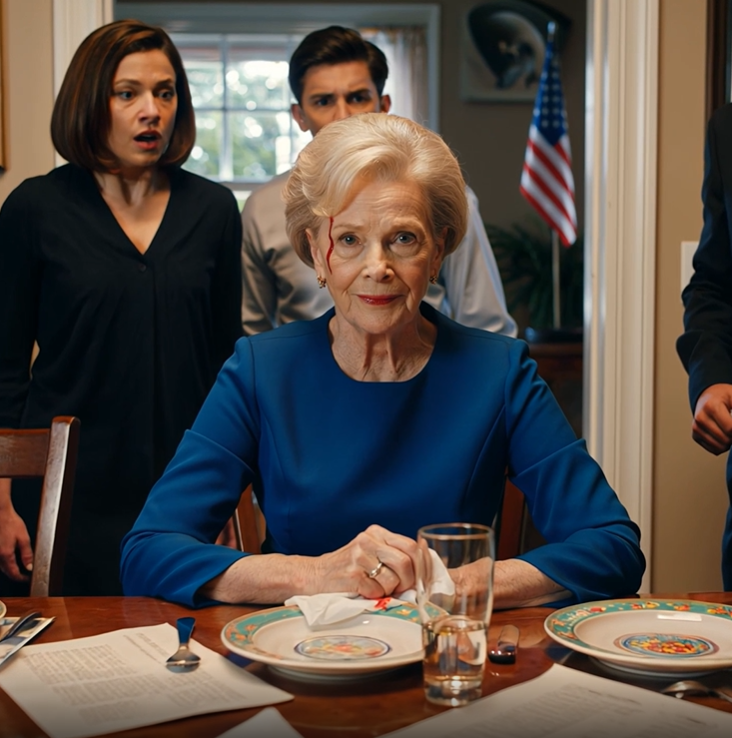 My daughter-in-law smashed a plate over my head because I told her “no” – she thought I was just a weak 71-year-old, not the woman who’d already made three phone calls that would blow her whole world apart