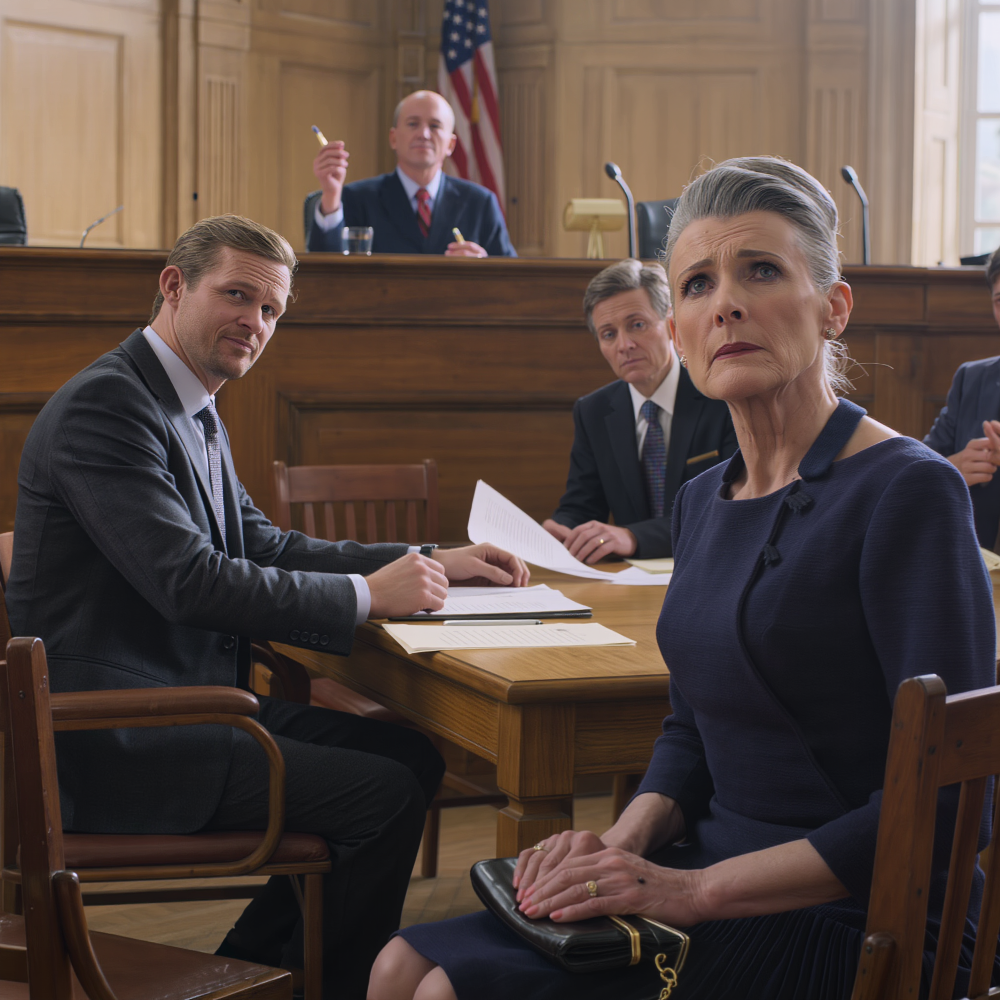 ‘She’s just a housewife.’ — My husband left the entire empire to me. My stepson objected and took me to court, insisting I was only a “housewife” who had everyone completely fooled. He hired the toughest lawyer in the city. But the moment I walked into the courtroom, his lawyer froze, dropped his briefcase, and bowed his head. “Is it really you? I can’t believe it.” The lawyer recognized me. The judge recognized me too… My stepson had no idea who I truly was…