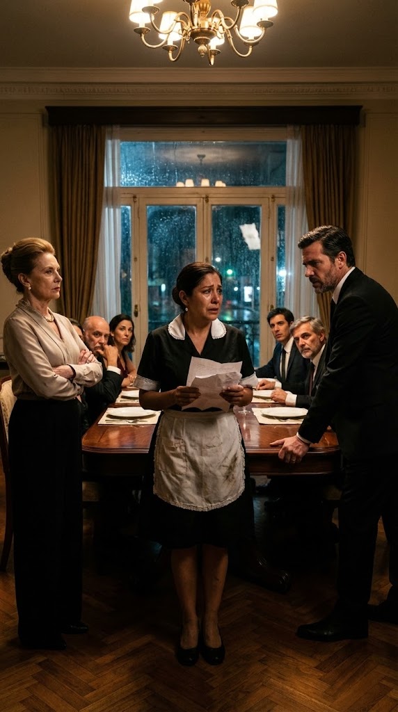 “The Night the Billionaire’s Sons Called the Maid ‘Mom’ In Front of Everyone”