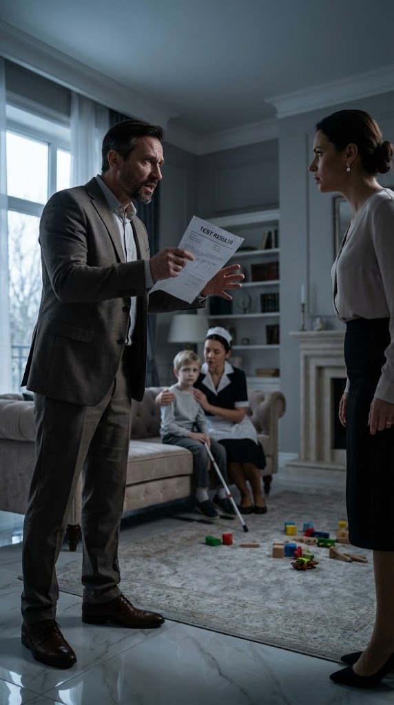 “The Day I Realized Their ‘Blind’ Son Wasn’t Living in Darkness… He Was Being Kept There”