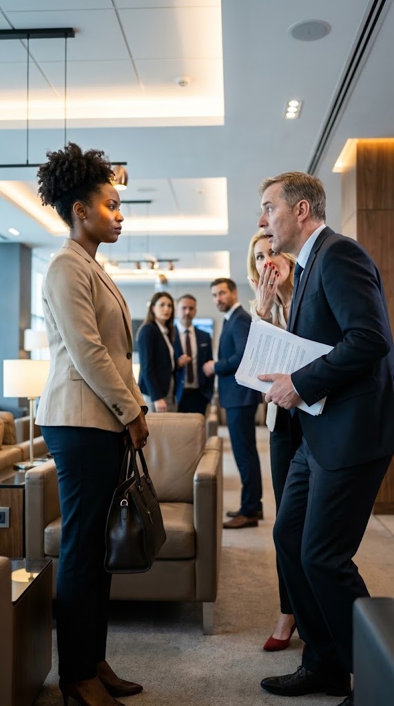 He Humiliated Me In The VIP Lounge… 5 Minutes Later, I Told Him I Owned His Companies