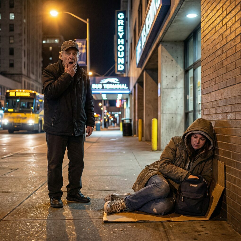 I found my daughter sleeping on the street. “My husband had sold our home and run off with his mistress,” she sobbed. I took her in. The next morning, I went to their luxury building, and when he opened the door, I said something he would never forget.