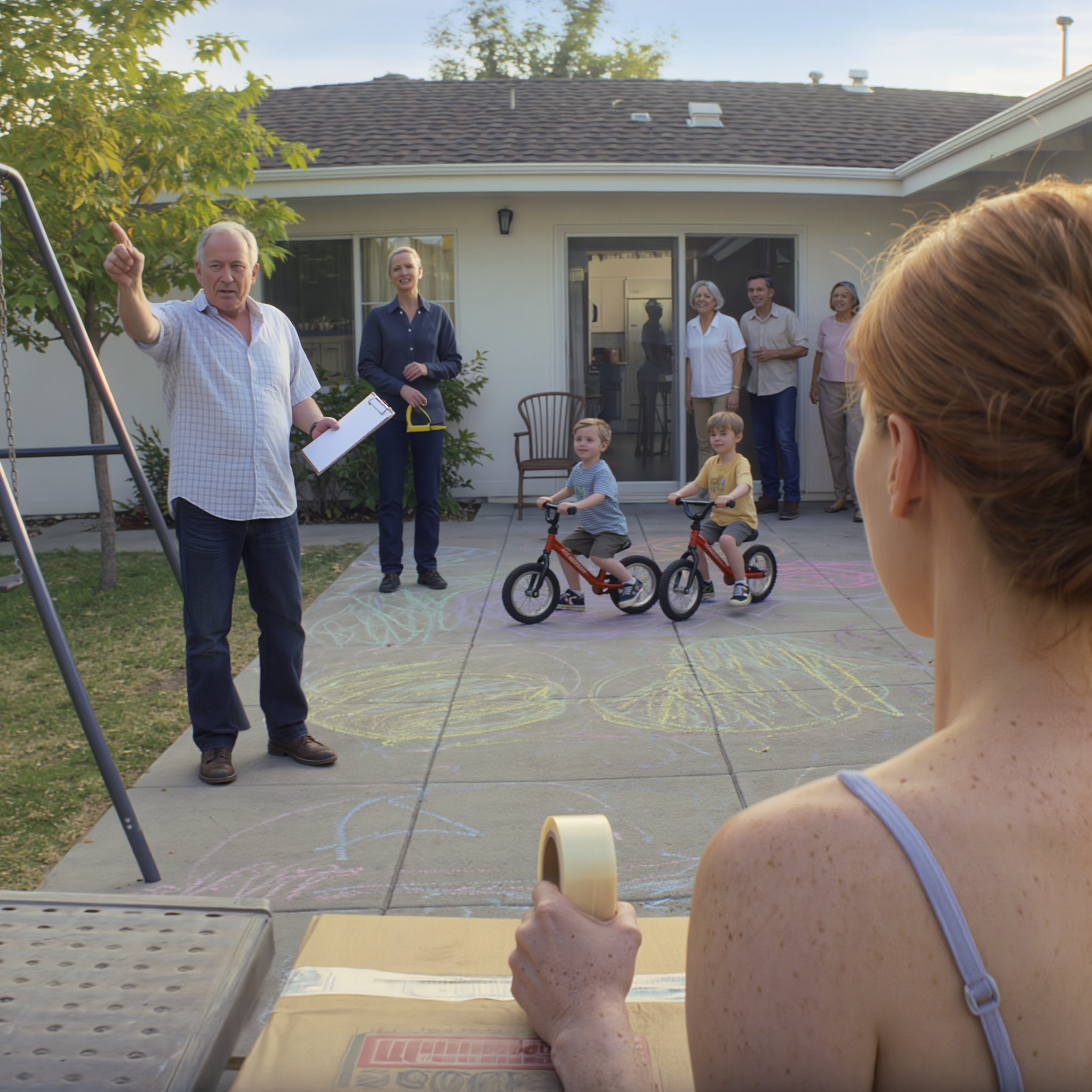 “Stop being selfish. your sister’s twins need a bigger yard,” dad said, standing in my backyard with a realtor. we’re listing it next week. you’ll stay in the garage apartment. my brother-in-law laughed. that night……