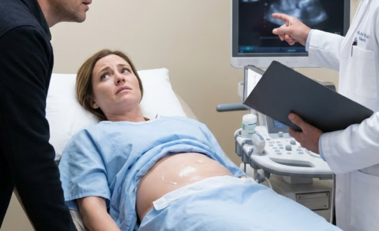 The doctor stared at my wife’s ultrasound, his hands shaking. Then he turned to me and said, “You need to leave, sir.”