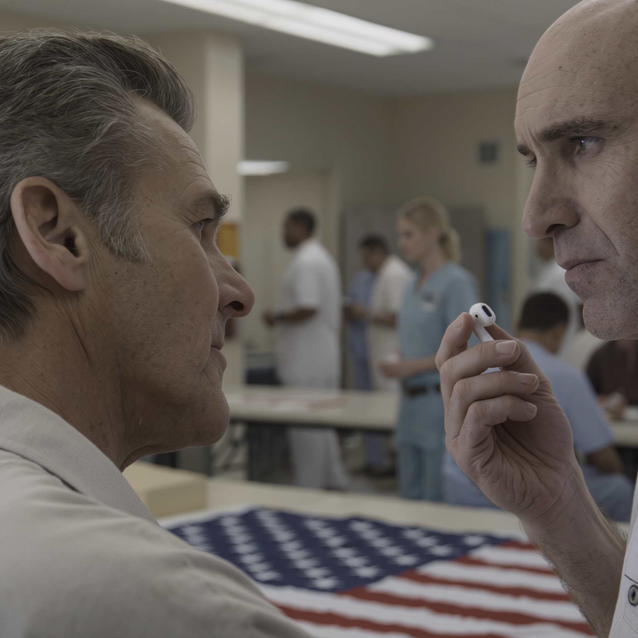 For my 56th birthday, my stepdaughter sent me a pair of earbuds as a gift. i happily showed them at work. suddenly, one coworker looked closer and went pale. “you should take this to the police,” he whispered.