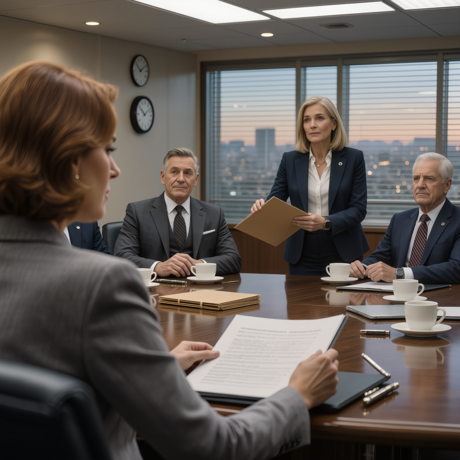 “Sign the resignation letter right now, or we’ll fire you!’—21 years of devotion traded for 30 minutes cornered in a conference room… I didn’t sign their template, I typed exactly ONE sentence myself… 5 days later, their lawyer called at 7:43 a.m.: ‘What did you mean when you wrote EFFECTIVE UPON FULL SETTLEMENT?’—and the CFO went pale…”