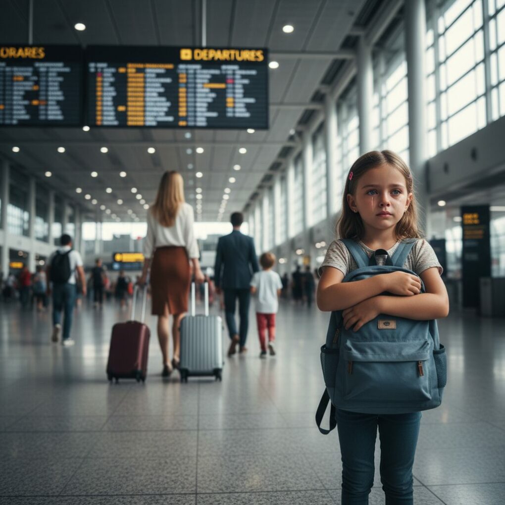 I was eight when my mother walked away from me at the airport, suitcase rolling toward her “perfect” new family. I remember crying into the phone, “Mom, please don’t leave me.” She replied coldly, “Handle it yourself.” Her husband sneered, “Hardship builds character.” Their kids laughed. That day broke me—but it also led me to one phone call that changed everything. When she came home…  I was eight years old when my mother, Linda, walked away from me at JFK Airport. I can still see her back—straight, confident—pulling a cream-colored suitcase toward her new husband, Richard, and his two children. I stood frozen near Gate 32 with a blue backpack digging into my shoulders, holding my boarding pass like it was a mistake someone would correct any second.  “Mom?” I whispered, then louder, “Mom!”  She didn’t turn around.  Panic swallowed me whole. I ran to a payphone, my hands shaking so badly I dropped the coins twice before finally calling her cell. When she answered, I was already crying. “Please don’t leave me. I don’t know what to do.”  Her voice was flat, annoyed. “Ethan, you’re not helpless. Handle it yourself. I’m not ruining this trip.”  I heard Richard in the background, laughing. “Kids these days are too soft. Hardship builds character.”  recommended by    Herbeauty Sự thật bất ngờ: Đàn ông lớn tuổi thích phụ nữ trẻ vì điều này! Tìm hiểu thêm Then one of his kids snorted. “Finally a real vacation without the unwanted baggage.”  My chest hurt. I begged again, words tumbling over each other. Linda sighed. “Stop being pathetic. Find your way home.”  The line went dead.  I stood there for what felt like hours, surrounded by strangers rushing to places that wanted them. A security guard asked where my parents were. I couldn’t answer without crying again. Eventually, I sat on the floor near a vending machine, staring at my sneakers, feeling smaller than I ever had.  Then I remembered my dad.  Mark Reynolds. The man my mother called “a mistake.” The man I hadn’t seen in three years.  I borrowed a phone and dialed his number from memory, half-expecting it to be disconnected. He answered on the second ring.  “Dad?” My voice cracked.  There was silence, then urgency. “Ethan? Where are you?”  “I’m at the airport. Mom left me.”  He didn’t ask questions. He just said, “Stay where you are. I’m coming.”  Two hours later, the airport buzz shifted. People whispered. A sleek private jet had landed. A man in a dark coat ran toward me, dropped to his knees, and pulled me into his arms so tightly I could barely breathe.  “I’ve got you,” he said over and over.  As we walked toward the jet, I looked back at the gate where my mother had abandoned me—and realized this moment would change everything.  Flying on a private jet felt unreal, but what stayed with me wasn’t the luxury—it was the way my father watched me the entire flight, like he was afraid I might disappear. He wrapped a blanket around my shoulders, brought me hot chocolate, and kept saying, “You’re safe now.” No one had ever said that to me before.  At his home in Connecticut, things were quiet, structured, and warm in a way I wasn’t used to. There were rules, but there was also dinner at the table, homework help, and someone showing up—every time. I learned later that my dad had fought for custody years ago and lost because Linda painted him as unstable. He never stopped trying.  A week after the airport incident, lawyers got involved. Apparently, abandoning a child internationally didn’t look great on paper. My father filed for emergency custody, and Linda didn’t even show up to the first hearing. She sent her lawyer instead, claiming I was “dramatic” and “manipulative.”  The judge didn’t agree.  By the time Linda returned from her luxury vacation, the locks on the house had been changed. My room was empty—not because my things were gone, but because she no longer had access to me. On her kitchen table waited legal documents outlining temporary full custody granted to my father and a court date she couldn’t ignore.  She called me that night. I didn’t answer.  Years passed. I grew up. I thrived. My dad taught me responsibility without cruelty, independence without abandonment. I graduated high school with honors. Linda sent one stiff congratulatory email. No apology. No explanation.  When I turned eighteen, she tried again—this time asking to “reconnect.” She wanted lunch, closure, forgiveness. I agreed to meet her, not because I needed her, but because I wanted answers.  Sitting across from her, I realized something shocking: she truly believed she had done nothing wrong. “You turned out fine,” she said. “So what’s the problem?”  That was the moment I stopped waiting for remorse.  I stood up, thanked her for the meal I paid for, and walked away—calm, steady, unbroken.  I’m thirty-two now. I have a career I’m proud of, a family of my own, and a relationship with my father that feels like a gift I almost lost forever. Linda is still alive, still distant, still convinced the world owes her understanding without accountability.  For a long time, I wondered if forgiving her would bring peace. But I learned something important: forgiveness doesn’t always mean reconnection. Sometimes it just means releasing the hope that someone will become who they never wanted to be.  That day at the airport shaped me—but it didn’t define me.  What defined me was the choice my father made to show up without hesitation. The choice I made to keep going. To build a life rooted in consistency, not chaos. Love, not convenience.  I tell this story because I know I’m not the only one. Many people grow up carrying the weight of abandonment, betrayal, or being told they’re “too much.” If you’ve ever been left behind—literally or emotionally—please know this: someone else’s failure to love you properly is not a reflection of your worth.  If this story resonated with you, I’d love to hear your thoughts. Have you ever had to walk away from someone who should’ve protected you? Or been saved by someone you never expected? Share your experience, or even just leave a comment—it might help someone else feel less alone.