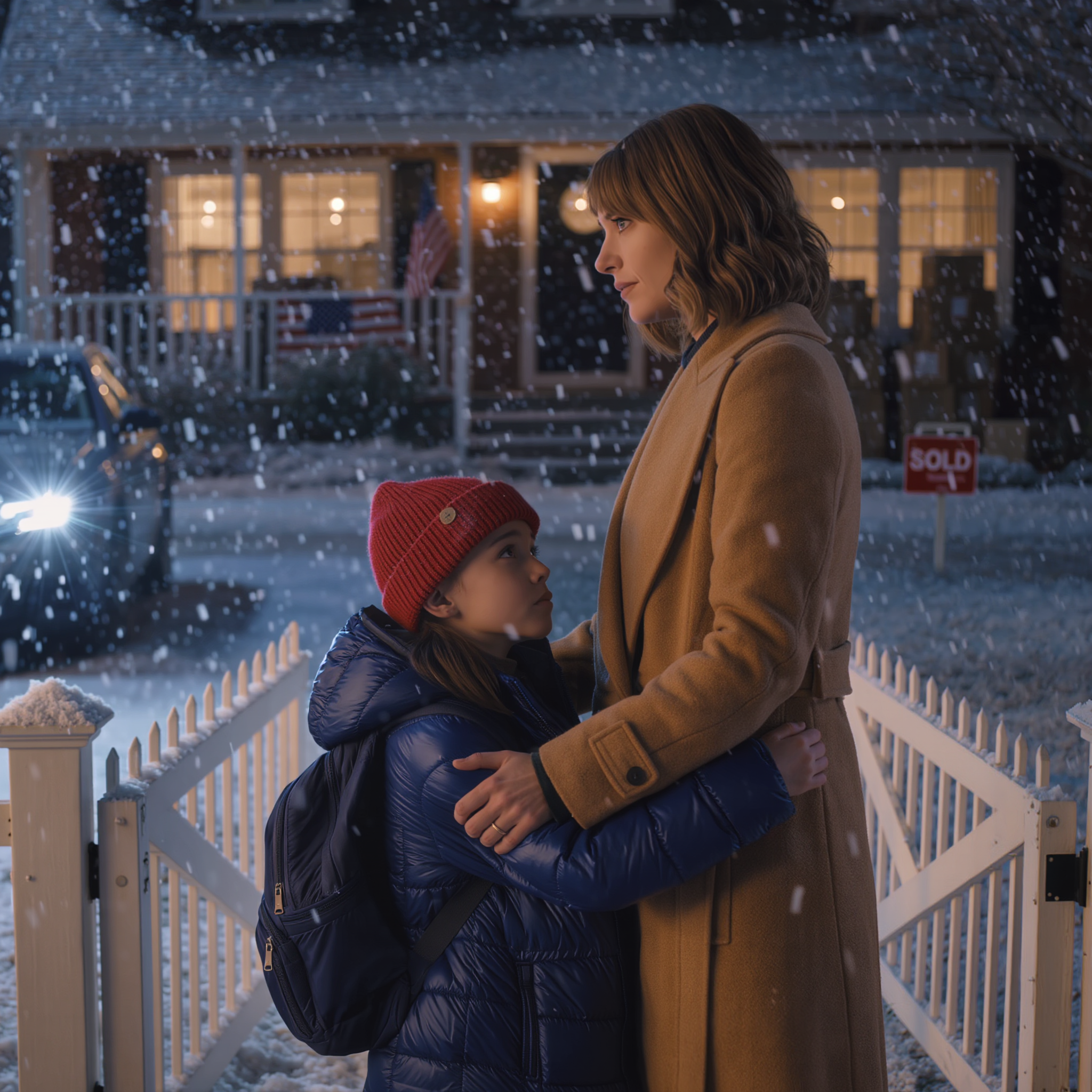 My 7-year-old came home and saw a ‘sold’ sign in front of the house. My mother said, ‘There isn’t a place for you in the house tonight—wait by the gate,’ without telling me. She waited four hours in the cold. When I found out, I simply said, “Okay.” Sixteen hours later, my parents got a call…