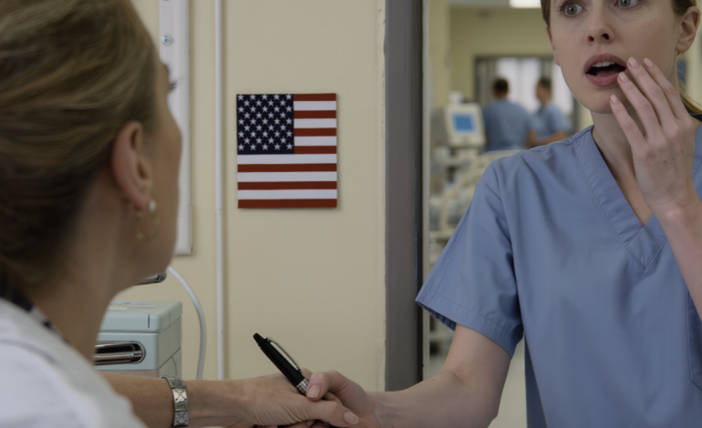 At St. Mary’s Hospital to sign the papers to “let my little sister go peacefully,” I had barely touched the pen when a young nurse yanked my wrist, eyes panicked: “Don’t sign—10 minutes from now you’ll understand.” My brother-in-law stood by the bed smiling far too fast, the “grief counselor” hovering like family… I listened, bought time, and then the security footage showed a scene that froze my heart.