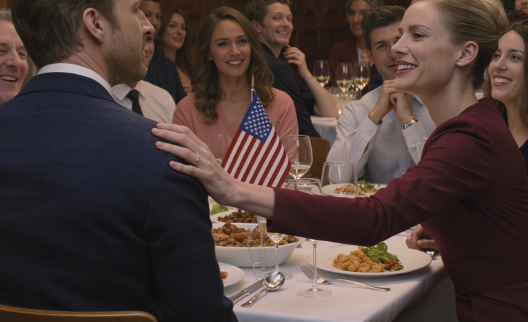 At my wife’s promotion dinner, she laughed in front of her boss: “He’s just here for the free food,” the whole table burst out… right as the restaurant owner walked up and called me: “Sir Langston, your usual table is ready” — the laughter died, my wife’s wine glass froze, someone muttered “Which Langston?”… and when the private room light flickered, my wife leaned in and asked: “What are you going to do next?”