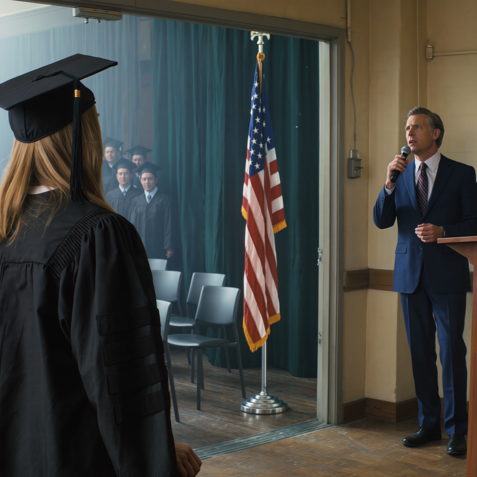 On my graduation day in Michigan, I walked across the stage alone—three empty seats in the second row still waiting—while my parents posted smiling photos at the neighbor’s Super Bowl party. I cried my makeup off in the parking lot, then that same night clicked to buy a one-way plane ticket, cutting off every “daughterly obligation.” Seven months later, they suddenly flew to Austin, opening with “family”… and I asked just one question.