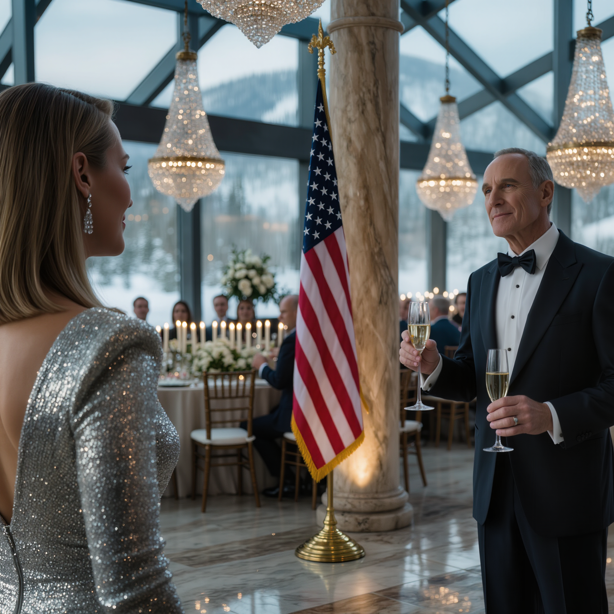 I raised my little sister alone for 20 years after a mine collapse stole our parents; yet at her wedding in Aspen, her future father-in-law raised his glass and mocked, “At last the girl has a decent family—something her sister could never give her”—and the whole ballroom of 200 people burst out laughing. I didn’t laugh. I stood up, set my glass down, and asked softly, “Are you sure you know who I am?”… and his phone suddenly lit up. My name is Clarinda Peton.