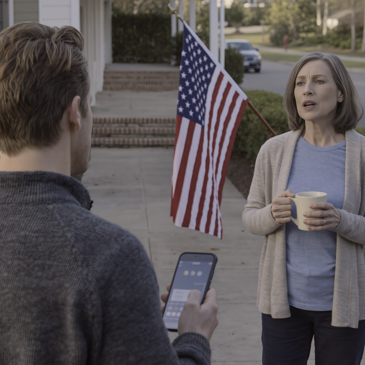 At 3 a.m., my sister secretly slipped the keyring off my nightstand; by 8, the spot in front of the house was empty, the brand-new silver SUV was gone; minutes later, an unknown number texted a photo of the SUV crumpled against a telephone pole with the line, ‘We’re okay’; Mom still snarled, ‘Stop accusing her!’… I didn’t argue—I just smiled, because on that keyring was a secret that would make everyone freeze.”