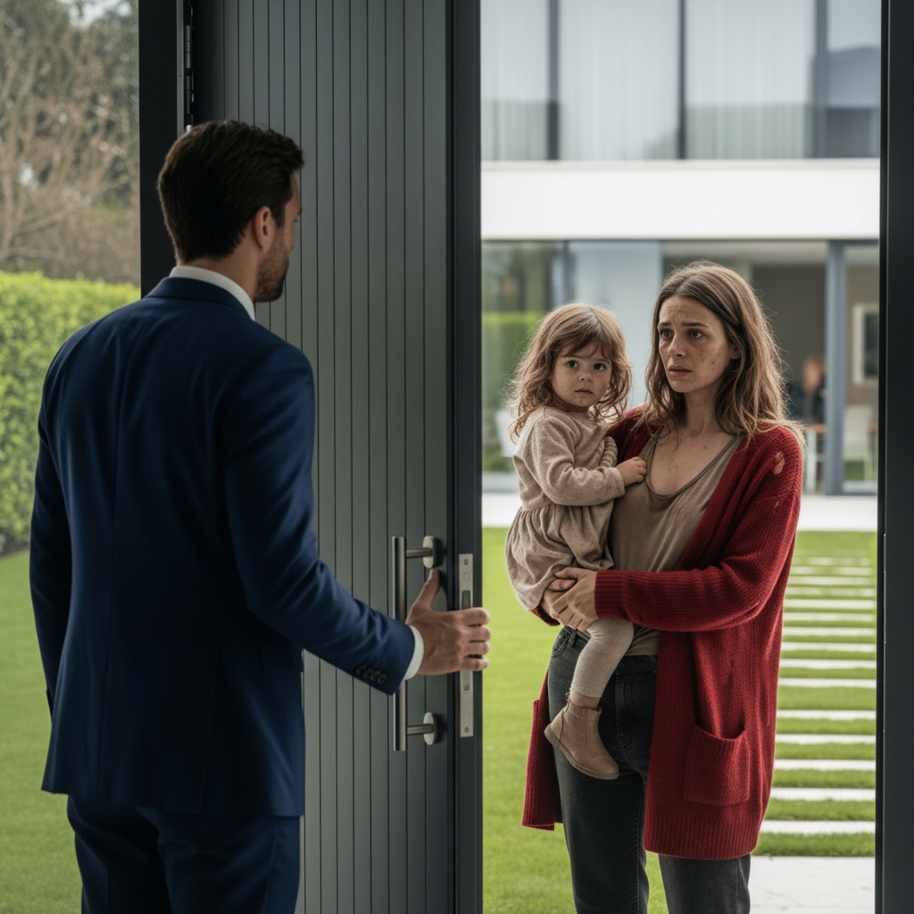 “Can I Clean Your House for a Plate of Food?” — But when the Millionaire saw it, he froze!